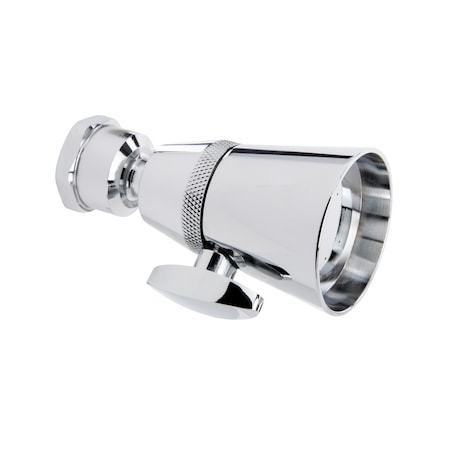 Keeney Mfg Showerhead with Adjustable Spray, Chrome, Flow Rate (GPM): 1.8 K705CP